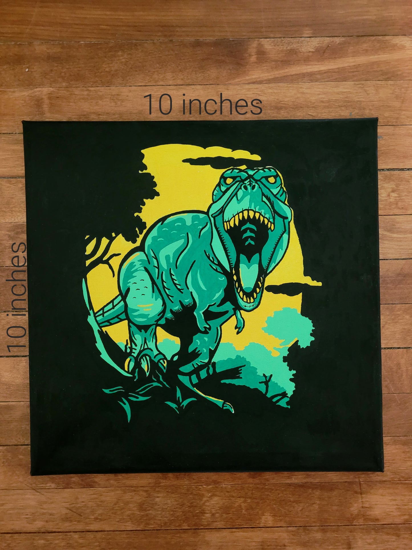 Canvas Painting (Dino)