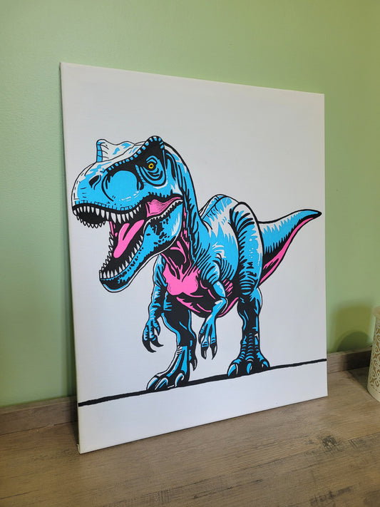 Canvas painting (Dino)