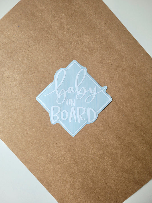 Baby On Board Decal